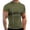 Army Green, variant on Workout T Shirts for Men 2026 Summer Casual Lightweight Breathable Short Sleeve Crewneck Fitted Muscle Gym Shirt