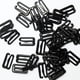 thumbnail image 5 of 100 Ajustadores Metálicos para Tirantes de Sujetador (Gancho/Anillo) para Costura y Manualidades de Lencería, Plata/Negro Gancho de 18mmx15mm, 5 of 6