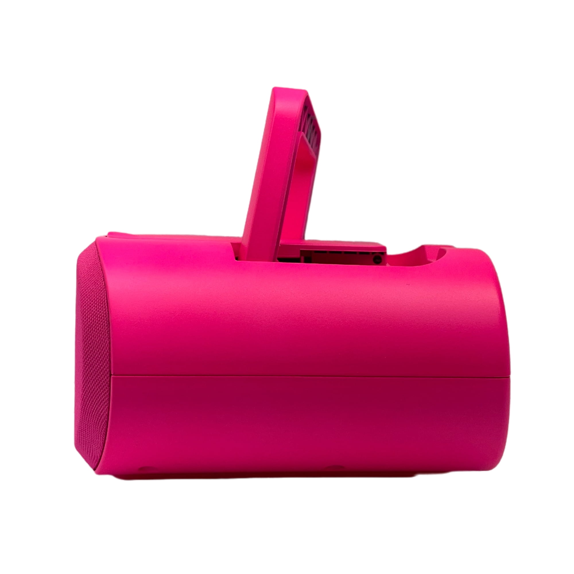 ONN Pink CD Boombox with FM Radio and LCD Display
