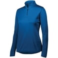 thumbnail image 1 of Ladies Attain Wicking 1/4 Zip Pullover S Royal, 1 of 1