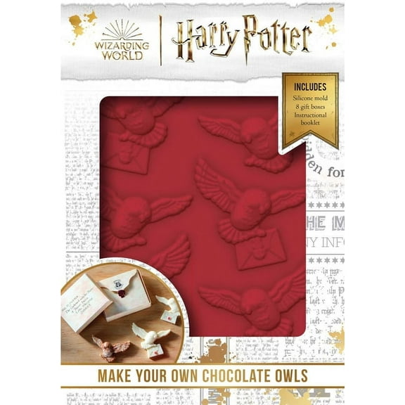 Harry Potter: Make Your Own Chocolate Owls: Silicone Chocolate Mold and Gift Box Set, (Hardcover)
