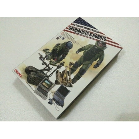 Meng Model 1/35 HS-003 U.S EXPLOSIVE ORDNANCE DISPOSAL SPECIALISTS & ROBOTS