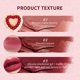 thumbnail image 4 of Crema labial mate Strawberry Cake Crema labial aterciopelada Mate de alta pigmentación Lápiz labial mate de enfoque suave, 4 of 9