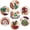 Abstract Plants, variant on Goyunwell 8Pcs Ocean Diamond Art Painting Coasters Kits with Holder Diamond Art Non Slip Coaster Kits DIY with Holder Crafts for Adults Diamond Art Painting Kits Supplies for Christmas Gift
