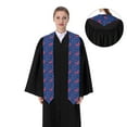 thumbnail image 4 of Haiem Chicken and Rooster Pattern Graduation Stole 2024 | Premium Satin Sash for Graduation Ceremony, 4 of 7