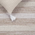 thumbnail image 6 of SAFAVIEH Montauk Marin Striped Cotton Area Rug, Beige/Ivory, 3' x 5', 6 of 10