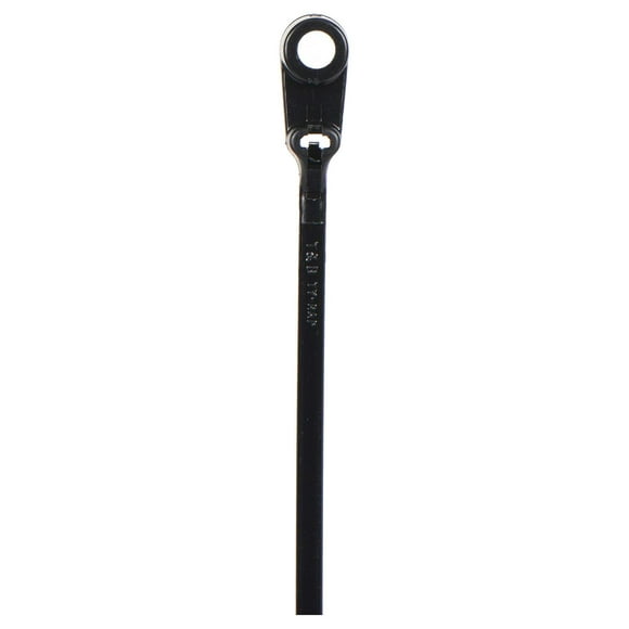 Cable Tie, Standard, 3.62 In., Black, Pk1000