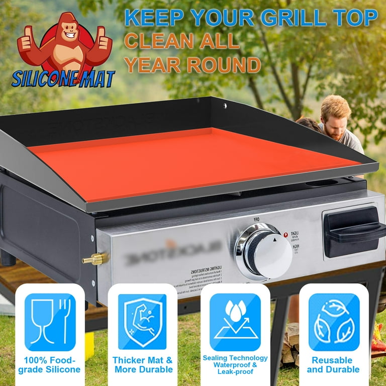 AUXTUR Tappetino in silicone per piastra in silicone, copertura