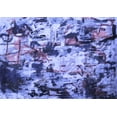 thumbnail image 1 of Ahgly Company Indoor Rectangle Abstract Blue Contemporary Area Rugs, 7' x 9', 1 of 4