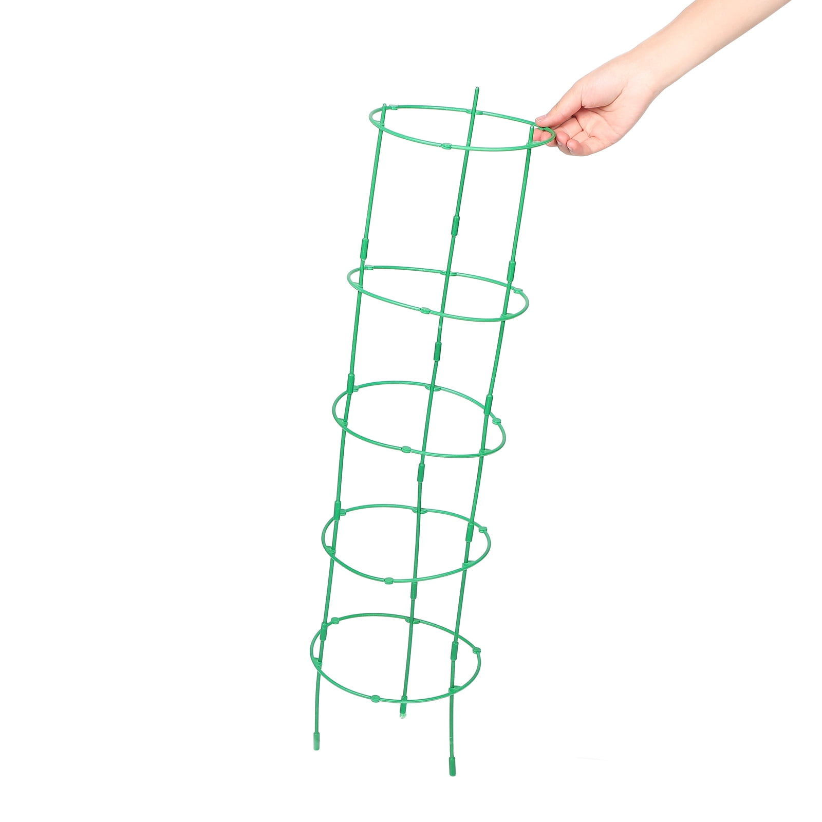 6 Sets Garden Trellis Plant Support Cages Tomato Cages Stake Trellis for Vertical Climbing Plants Gardening