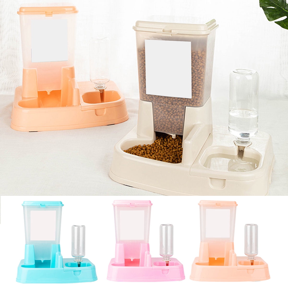 Buy Pet Enjoy 500ml Pet Feeder and Waterer,Automatic Cat Feeder and