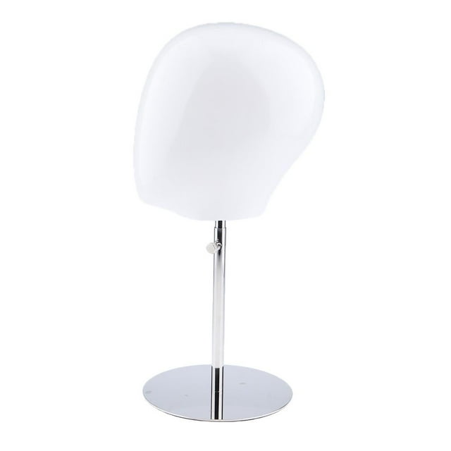 55cm Cabeza de Maniquí Modelo Estante de Sombreros Soporte de Pelucas Porta Rack Dispaly - luz de color bnca Macarena Soporte para sombrero Ddisplay
