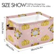 thumbnail image 3 of GZHJMY Daisy Gnome Pumpkin Halloween Thanksgiving Large Storage Basket 2 Pack,Cute Koala Collapsible Toy Storage Box Laundry Basket with Handle,Used for Home Closets, Offices, Bedrooms, 3 of 7