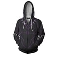 thumbnail image 1 of Sudaderas con capucha con estampado 3D de la pantera negra de la película de Marvel para hombres y mujeres, chaquetas con bolsillo con cremallera de hip hop, popular, 1 of 4