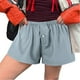 thumbnail image 1 of MKLEKYY Pantalones Cortos para Mujer, Bonitos, Suaves, Elásticos, de Cintura Baja, con Estampado A Cuadros y Botones En La Parte Delantera, para Pijama, Ropa de Dormir, 1 of 4