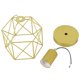 thumbnail image 2 of Iron Lampshade Nordic Stylish Postmodern Metal Cage Lampshade Ceiling Lampshade Metal Lamp Cover for Hallways, 2 of 5