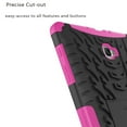 thumbnail image 5 of For Galaxy Tab A 10.1 with S Pen P580 Case , Mignova Heavy Duty Hybrid Protective Case with Kickstand Impact Resistant For Samsung Galaxy Tab A 10.1 with S Pen SM-P580 SM-P585 - Pink, 5 of 7