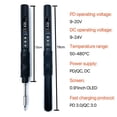 thumbnail image 3 of Soldador eléctrico portátil L245P PD 65W DC 90W compatible con QC PD JBC245 para reparaciones eléctricas de bricolaje, azul, 3 of 7