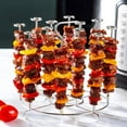 Air Fryer Skewer Rack Stand Grill Accessories Reusable Kitchen Cooking