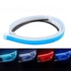 thumbnail image 1 of Luces de circulación diurna ultradelgadas de silicona suave que conducen con luz blanca que gira hacia la luz amarilla que fluye luces de circulación diurna del automóvil, 1 of 1