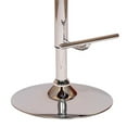 thumbnail image 3 of Armen Living Paris Modern Adjustable Wood Swivel Barstool in Black, 3 of 4