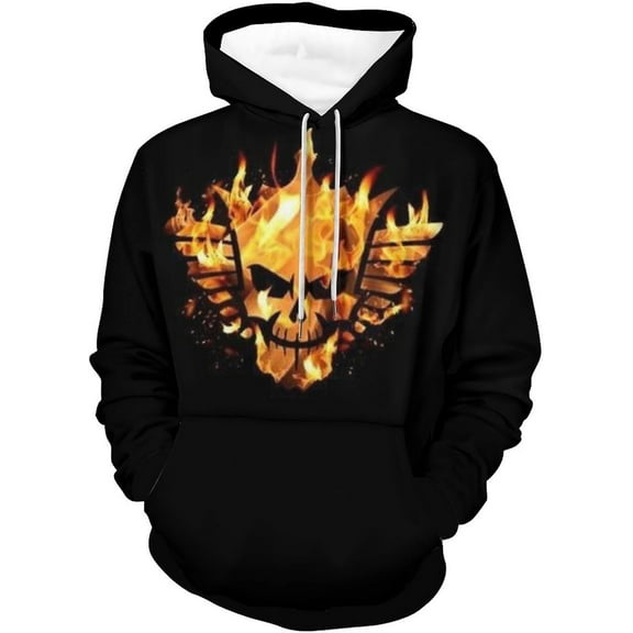Cody Rhodes Hoodie Fashion Casual Long Sleeve Men's and Women's Sweatshirt Street Hoody 3D Double-Sided Printed Drawstring Sweatshirt