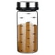 thumbnail image 1 of Toystoory Tapas de tarros de especias de vidrio Botella de condimento sellada Almacenamiento de pimienta Hogar Cocina Restaurante Picnic Barbacoa Cocina y Comedor, 1 of 6