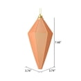 thumbnail image 3 of Vickerman M183080M 7 in. Cafe Latte Matte Lantern Christmas Ornament  4 per Bag, 3 of 3
