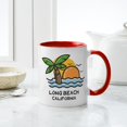 thumbnail image 6 of CafePress - California Long Beach Mugs - 11 oz Ceramic Mug - Novelty Coffee Tea Cup, 6 of 6