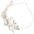 thumbnail image 2 of Tocado delicado para boda, diadema nupcial, accesorios para el cabello de perlas para niña, 1 ud., 2 of 5