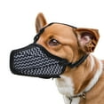 thumbnail image 1 of Bozal para Perro Unique Bargains Transpirable Malla para Cachorros Bozal para Perros Pequeños Anti Mordida Masticar con Correa Reflectante Ajustable Pequeño Gris, 1 of 1