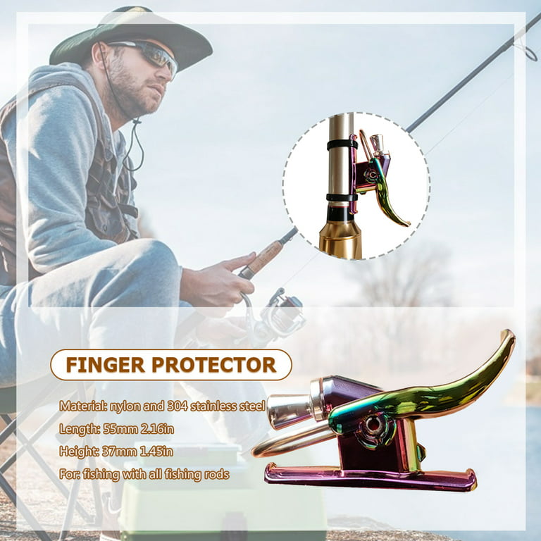 Breakaway Cannon Surf Fishing Rod Trigger Aid Casting Fish Finger Protector  