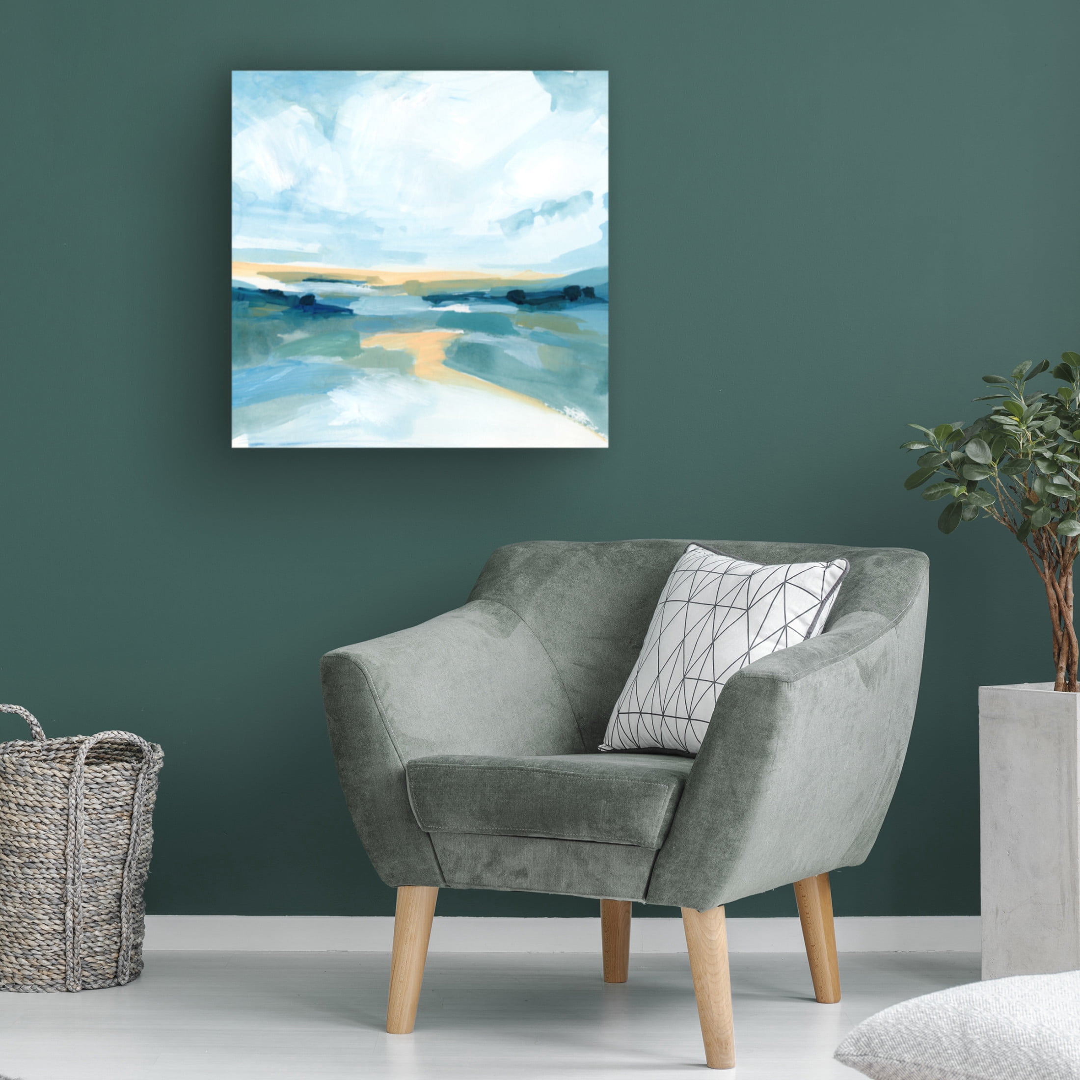 Trademark Fine Art Victoria Borges  Basin Sunshine II Canvas Wall Art