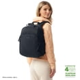 thumbnail image 3 of TOTTO Mochila Mediana para Mujer Porta Laptop 15.4 con Bolsillo para Botella | Escuela - Oficina - V negro M, 3 of 6