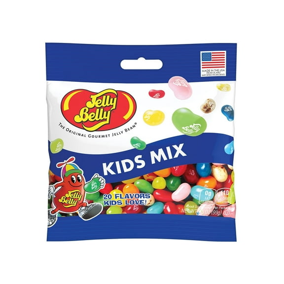 Jelly Belly Kid's Mix Jelly Beans - 3.5 oz Grab & Go® Bag - Candy Flavors Kids Love