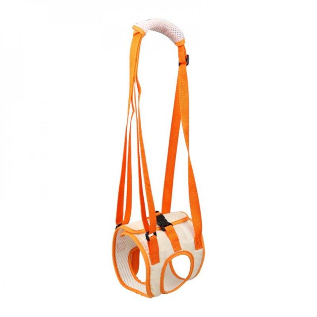 Pet Hind Leg Support Strap Oxford Cloth Breathable Double fixation Adjustable Assist Belt For Elder Dog