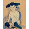 thumbnail image 2 of Marianne von Werefkin 12x14 Gold Ornate Wood Frame and Double Matted Museum Art Print Titled - Helene (With a Fashionable Japanese Hairstyle) (1909), 2 of 4