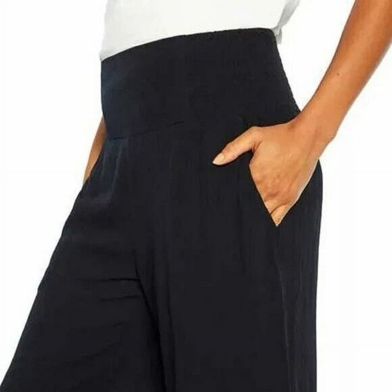 Three Dots Women's Pull On Casual Pants, Black XL - Walmart.com