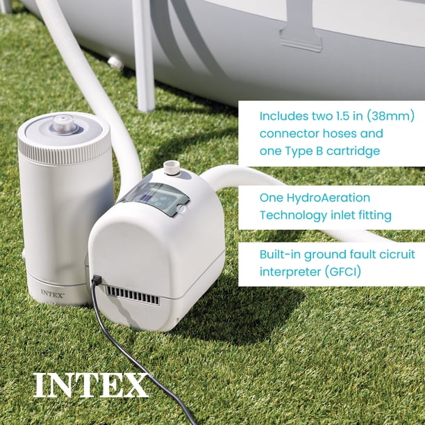 Intex C2500 Cartridge Filter Pump W/Gfci (110-120 Volt) - Walmart.ca