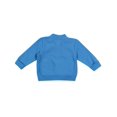 thumbnail image 2 of Hanes Zippin Baby Fleece Full-Zip Jacket, Adjustable Cuffs, Boys & Girls Provence Blue 6-12M, 2 of 2