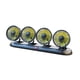 thumbnail image 4 of Ventilador de aire de refrigeración para coche, ángulo ajustable, multifuncional, giratorio 360 degree, bajo nivel de ruido. Amarillo 12V, 4 of 9
