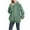 Green, variant on Black**Friday on Sale ChaoHeng Women Winter Coats Women's Solid Color Hooded Zip Front Fleece Jacket,Plush Lined Long Sleeve Top