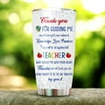 thumbnail image 3 of To My Nice Teacher Stainless Steel Tumbler, Teach Love Inspire Tumbler, Gifts For Teacher On Teacher''s Day, Christmas, Birthday, Novelty Cup For Teacher Appreciation, Back To School Graduation Gift, 3 of 6