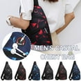 thumbnail image 2 of SSKFHGI MenBoys Chest Bag Pack Outdoor Travel Sport Shoulder Body Sling Cross Bags, 2 of 7