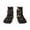 2 Black-2, variant on Animal Koi Fish Pattern Quarter Crew Socks,Toe Seamed Ankle Socks,Cotton Cushioned Breathable Athletic Crew Sports Socks