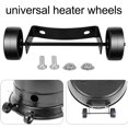 thumbnail image 4 of Replacement Heater Wheel Move/Install- Patio Wheel Wheel Outdoor Universal Umbrella Heater Heater Universal Parts Kit-Easy Patio Patio Heater To Movable Furniture, 4 of 9