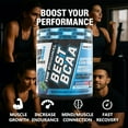 thumbnail image 5 of BPI Sports Best BCAA Powder, Blue Raspberry, 10.58 oz, 30 Servings, Amino Acids for Muscle Recovery, 5 of 9