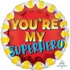 18 inch You'Re My Superhero Anagram Foil Mylar Balloon - Party Supplies Decorations
