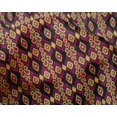 thumbnail image 4 of oneOone Silk Tabby Fabric Paisley Ikat Printed Craft Fabric BTY 42 Inch Wide, 4 of 4