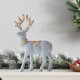thumbnail image 5 of 1 Pieza de Decoración de Navidad con Polvo de Glitter Y Material de Agrupamiento, Decoración de Renos de Navidad, Decoración de Escritorio, Apoyos de Foto, Regalo de Navidad, 5 of 8